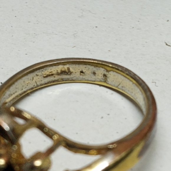 Onyx and diamond ring - Picture 5 of 5